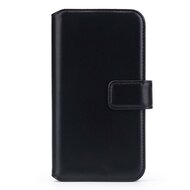 iPhone 15 Pro Max Hoesje - Luxe MobyDefend Wallet Bookcase - Zwart