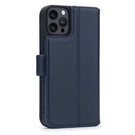 iPhone 15 Pro Max Hoesje - Luxe MobyDefend Wallet Bookcase - Blauw