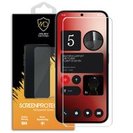 Nothing Phone (2a) / Nothing Phone (2a) Plus Screenprotector - MobyDefend Case-Friendly Screensaver - Gehard Glas