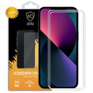 2-Pack iPhone 13 / iPhone 13 Pro Screenprotectors - MobyDefend Case-Friendly Screensavers - Gehard Glas