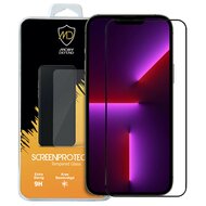 iPhone 13 Pro Max Screenprotector - MobyDefend Screensaver Met Zwarte Randen - Gehard Glas