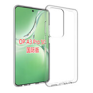 Oppo A80 5G Hoesje - MobyDefend Transparante TPU Backcover - Volledig Doorzichtig