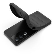 Oppo A80 5G Hoesje - MobyDefend TPU Gripcase - Zwart