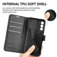 Oppo A80 5G Hoesje - MobyDefend Kunstleren Wallet Book Case (Sluiting Voorkant) - Bruin