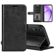 Oppo A80 5G Hoesje - MobyDefend Wallet Book Case (Sluiting Achterkant) - Zwart
