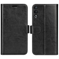 Oppo A80 5G Hoesje - MobyDefend Wallet Book Case (Sluiting Achterkant) - Zwart