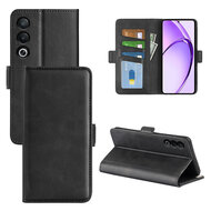 Oppo A80 5G Hoesje - MobyDefend Luxe Wallet Book Case (Sluiting Zijkant) - Zwart