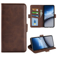 OnePlus Nord 4 Hoesje - MobyDefend Luxe Wallet Book Case (Sluiting Zijkant) - Bruin