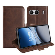 OnePlus Nord 4 Hoesje - MobyDefend Luxe Wallet Book Case (Sluiting Zijkant) - Bruin