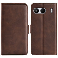 OnePlus Nord 4 Hoesje - MobyDefend Luxe Wallet Book Case (Sluiting Zijkant) - Bruin