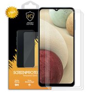 3-Pack Samsung Galaxy A12 / M12 Screenprotectors - MobyDefend Case-Friendly Screensavers - Gehard Glas