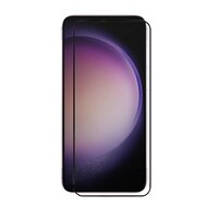 Samsung Galaxy S23 Plus (S23+) Screenprotector - MobyDefend Screensaver Met Zwarte Randen - Gehard Glas