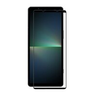 3-Pack Sony Xperia 5 V Screenprotectors - MobyDefend Screensaver Met Zwarte Randen - Gehard Glas