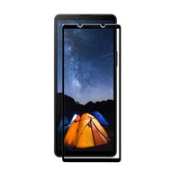 3-Pack Sony Xperia 10 V Screenprotectors - MobyDefend Screensaver Met Zwarte Randen - Gehard Glas