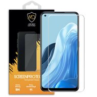 Oppo Find X5 Lite Screenprotector - MobyDefend Case-Friendly Screensaver - Gehard Glas