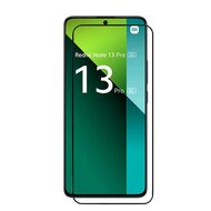 2-Pack Xiaomi Redmi Note 13 Pro 5G Screenprotectors - MobyDefend Screensavers Met Zwarte Randen - Gehard Glas