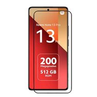 3-Pack Xiaomi Redmi Note 13 Pro 4G Screenprotectors - MobyDefend Screensavers Met Zwarte Randen - Gehard Glas