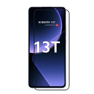 2-Pack Xiaomi 13T Screenprotectors - MobyDefend Screensavers Met Zwarte Randen - Gehard Glas