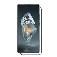 2-Pack OnePlus 12R Screenprotectors - MobyDefend Screensaver Met Zwarte Randen - Gehard Glas