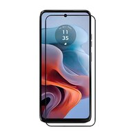 2-Pack Motorola Moto G34 Screenprotectors - MobyDefend Screensaver Met Zwarte Randen - Gehard Glas
