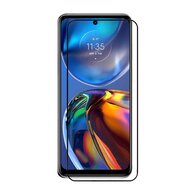 3-Pack Motorola Moto E32 / E32S Screenprotectors - MobyDefend Screensaver Met Zwarte Randen - Gehard Glas