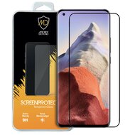 Xiaomi Mi 11 Ultra Screenprotector - MobyDefend Screensaver Met Zwarte Randen - Gehard Glas 