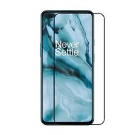 2-Pack OnePlus Nord Screenprotectors - MobyDefend Screensavers Met Zwarte Randen - Gehard Glas