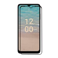 2-Pack Nokia G22 Screenprotectors - MobyDefend Screensaver Met Zwarte Randen - Gehard Glas