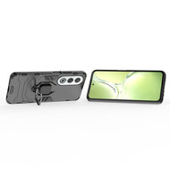 Oppo A80 5G Hoesje - MobyDefend Dubbelgelaagde Pantsercase Met Standaard - Zwart