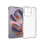 Motorola Edge 50 Neo Hoesje - MobyDefend Transparante Shockproof TPU Backcover - Verstevigde Hoeken - Volledig Doorzichtig