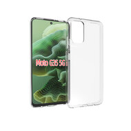 Motorola Moto G35 Hoesje - MobyDefend Transparante TPU Backcover - Volledig Doorzichtig