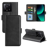 Xiaomi 13T / 13T Pro Hoesje - MobyDefend Luxe Wallet Book Case (Sluiting Zijkant) - Zwart