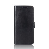 iPhone 11 Hoesje - MobyDefend Wallet Book Case (Sluiting Achterkant) - Zwart