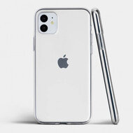 iPhone 11 Hoesje - MobyDefend Transparante TPU Backcover - Volledig Doorzichtig