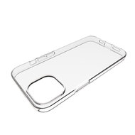 iPhone 15 Hoesje - MobyDefend Transparante TPU Backcover - Volledig Doorzichtig