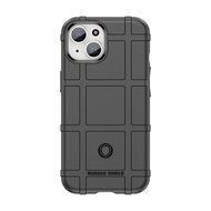 iPhone 15 Hoesje - Mobydefend Rugged Shield TPU Backcover - Zwart