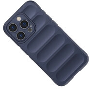 iPhone 15 Pro Hoesje - MobyDefend TPU Gripcase - Blauw
