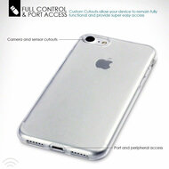 Apple iPhone SE (2020/2022) / iPhone 7 / iPhone 8 Hoesje - MobyDefend Transparante TPU Backcover - Volledig Doorzichtig