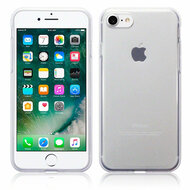 Apple iPhone SE (2020/2022) / iPhone 7 / iPhone 8 Hoesje - MobyDefend Transparante TPU Backcover - Volledig Doorzichtig