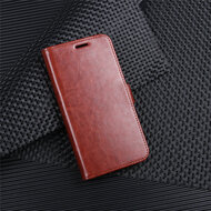 Apple iPhone SE (2020/2022) / iPhone 7 / iPhone 8 Hoesje - MobyDefend Wallet Book Case (Sluiting Achterkant) - Bruin