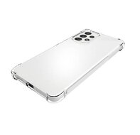 Samsung Galaxy A53 Hoesje - MobyDefend Transparante Shockproof TPU Backcover - Verstevigde Hoeken - Volledig Doorzichtig
