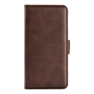 Samsung Galaxy A54 Hoesje - MobyDefend Luxe Wallet Book Case (Sluiting Zijkant) - Bruin