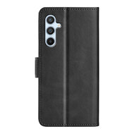 Samsung Galaxy A54 Hoesje - MobyDefend Luxe Wallet Book Case (Sluiting Zijkant) - Zwart