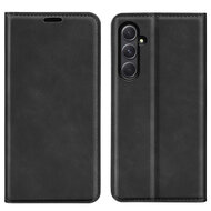 Samsung Galaxy A55 Hoesje - Luxe Wallet Bookcase (Magnetische Sluiting) - Zwart