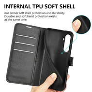 Samsung Galaxy A55 Hoesje - MobyDefend Kunstleren Wallet Book Case (Sluiting Voorkant) - Bruin