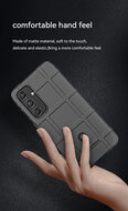 Samsung Galaxy A55 Hoesje - Mobydefend Rugged Shield TPU Backcover - Zwart