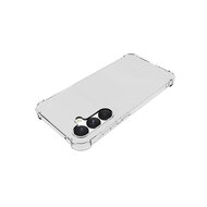 Samsung Galaxy A55 Hoesje - MobyDefend Transparante Shockproof TPU Backcover - Verstevigde Hoeken - Volledig Doorzichtig