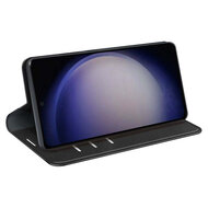 Samsung Galaxy S24 Hoesje - Luxe Wallet Bookcase (Magnetische Sluiting) - Zwart