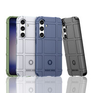 Samsung Galaxy S24 Hoesje - Mobydefend Rugged Shield TPU Backcover - Zwart