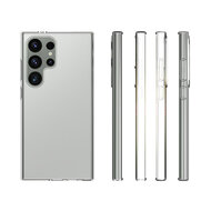 Samsung Galaxy S24 Ultra Hoesje - MobyDefend Transparante TPU Backcover - Volledig Doorzichtig